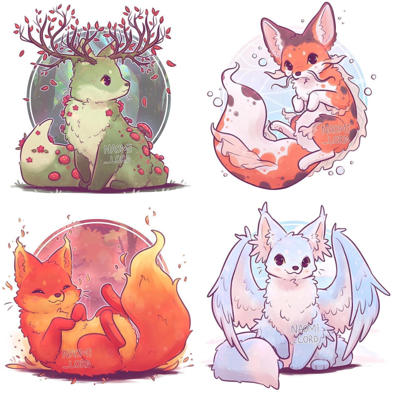 Fantasy Creature Illustrations
