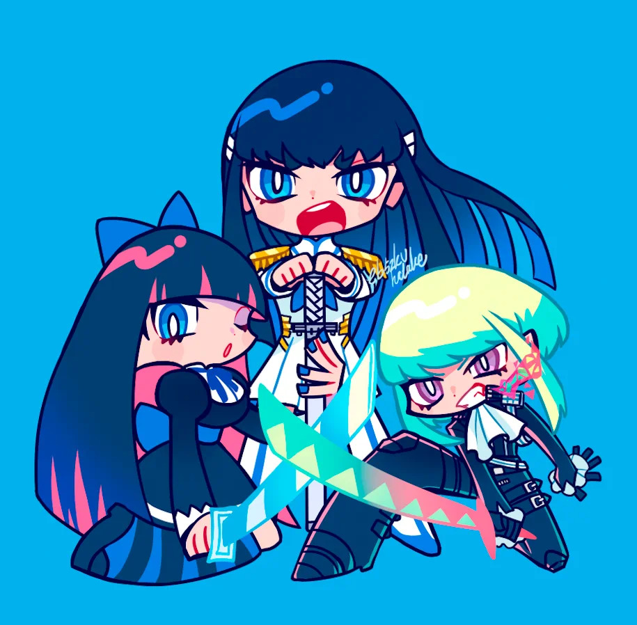Chibi Anime Trio