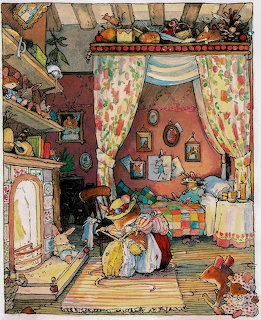 Autumn Story Mouse Cottage Interior