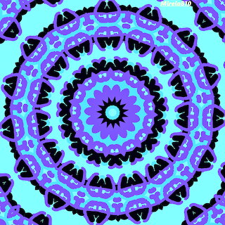 Purple Mandala Pattern