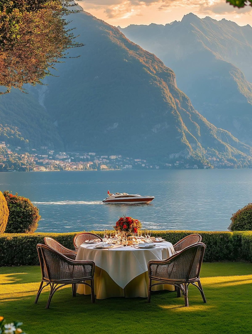 Lake Como Dining Terrace