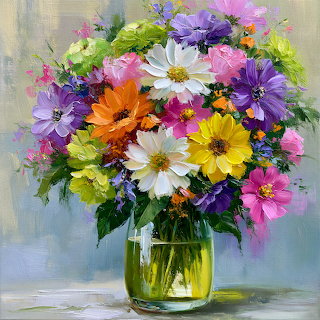 Colorful Flower Bouquet