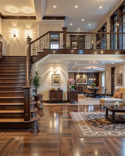 Luxury Two-Story Home Interior
