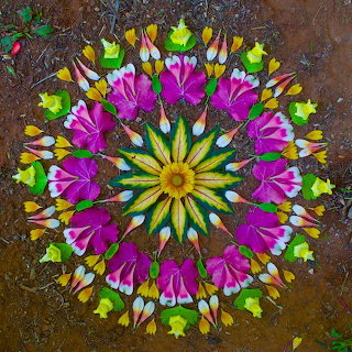 Nature Mandala Flowers
