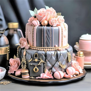 Luxury Fashion Cake