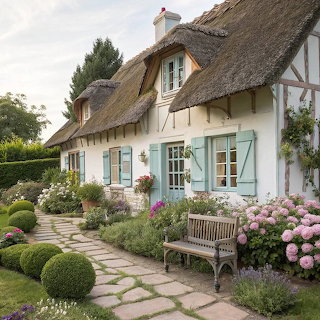Thatched Cottage Garden