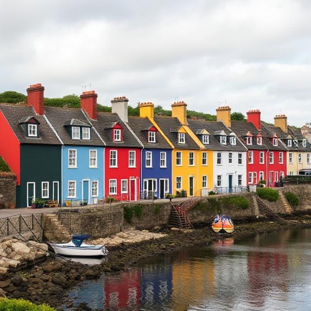 Colorful Harbor Houses