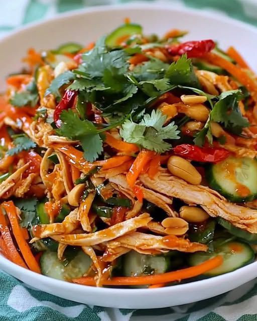 Spicy Thai Chicken Salad