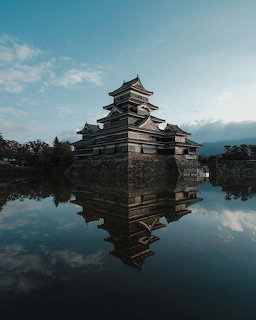 Matsumoto Castle Reflection