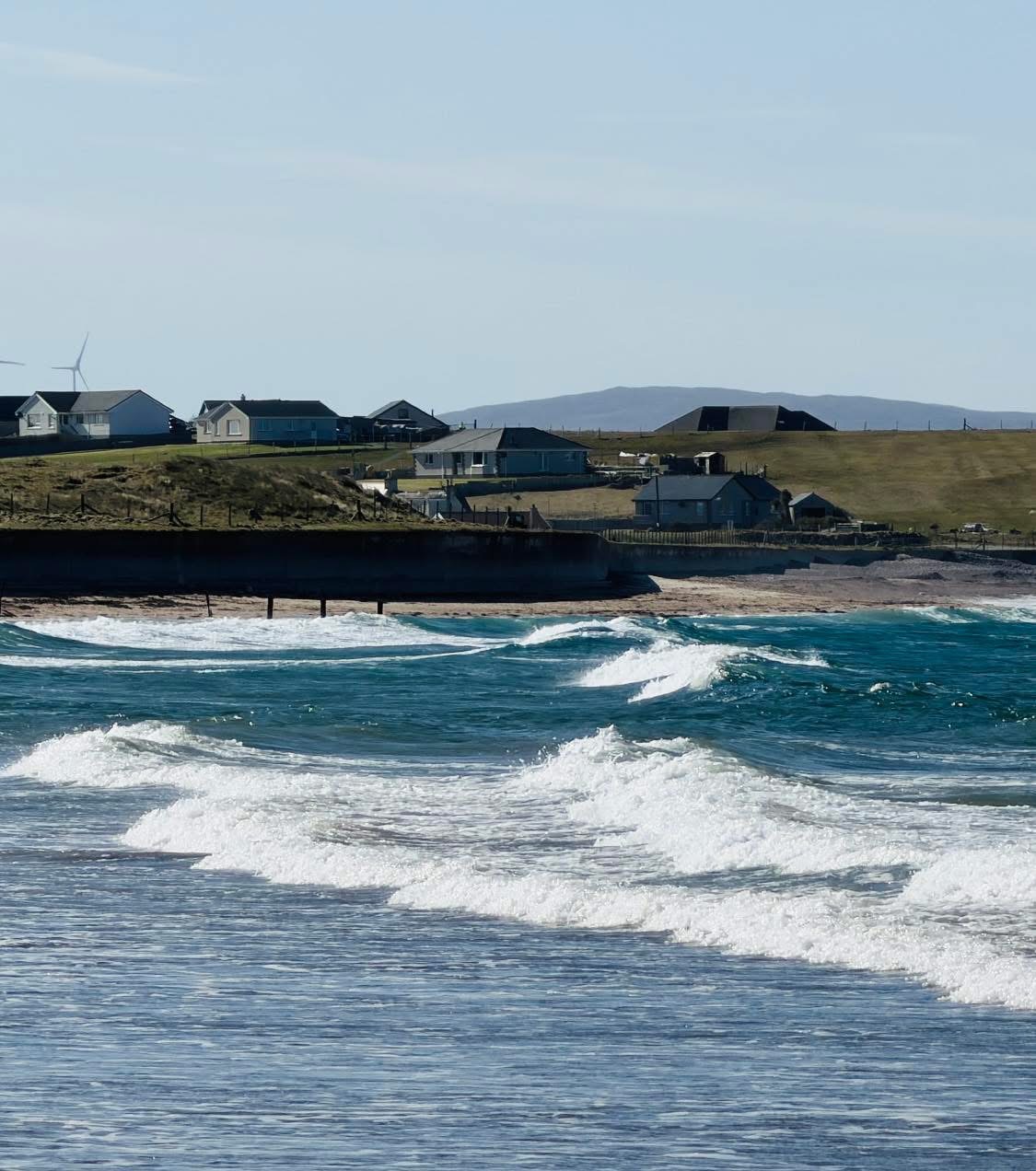 Coastal Village Waves