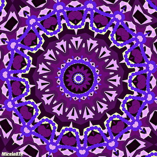 Purple Mandala Pattern
