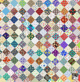 Colorful Quilt Patchwork
