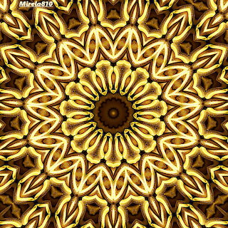 Golden Mandala Pattern