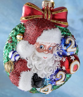 Santa Christmas Ornament 2024