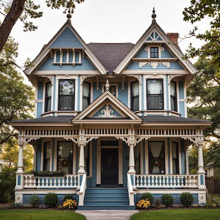 Victorian House with Ornate Details