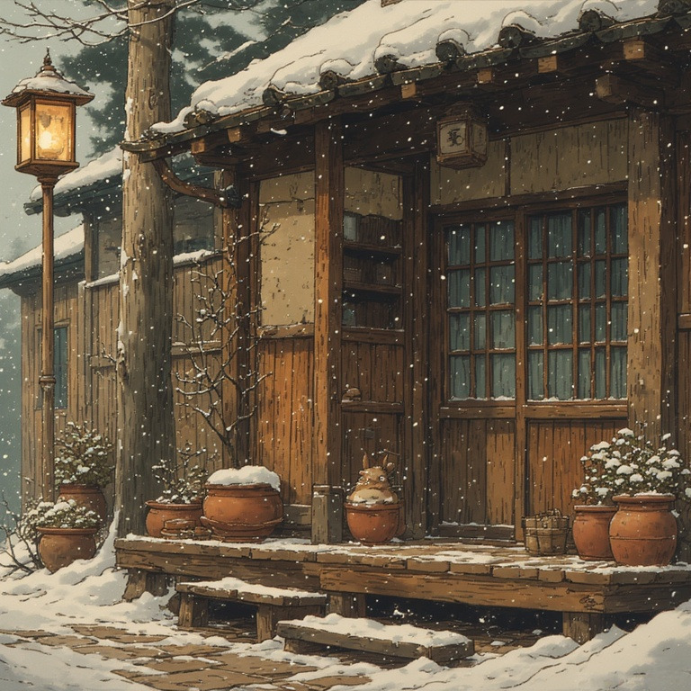 Winter Cabin