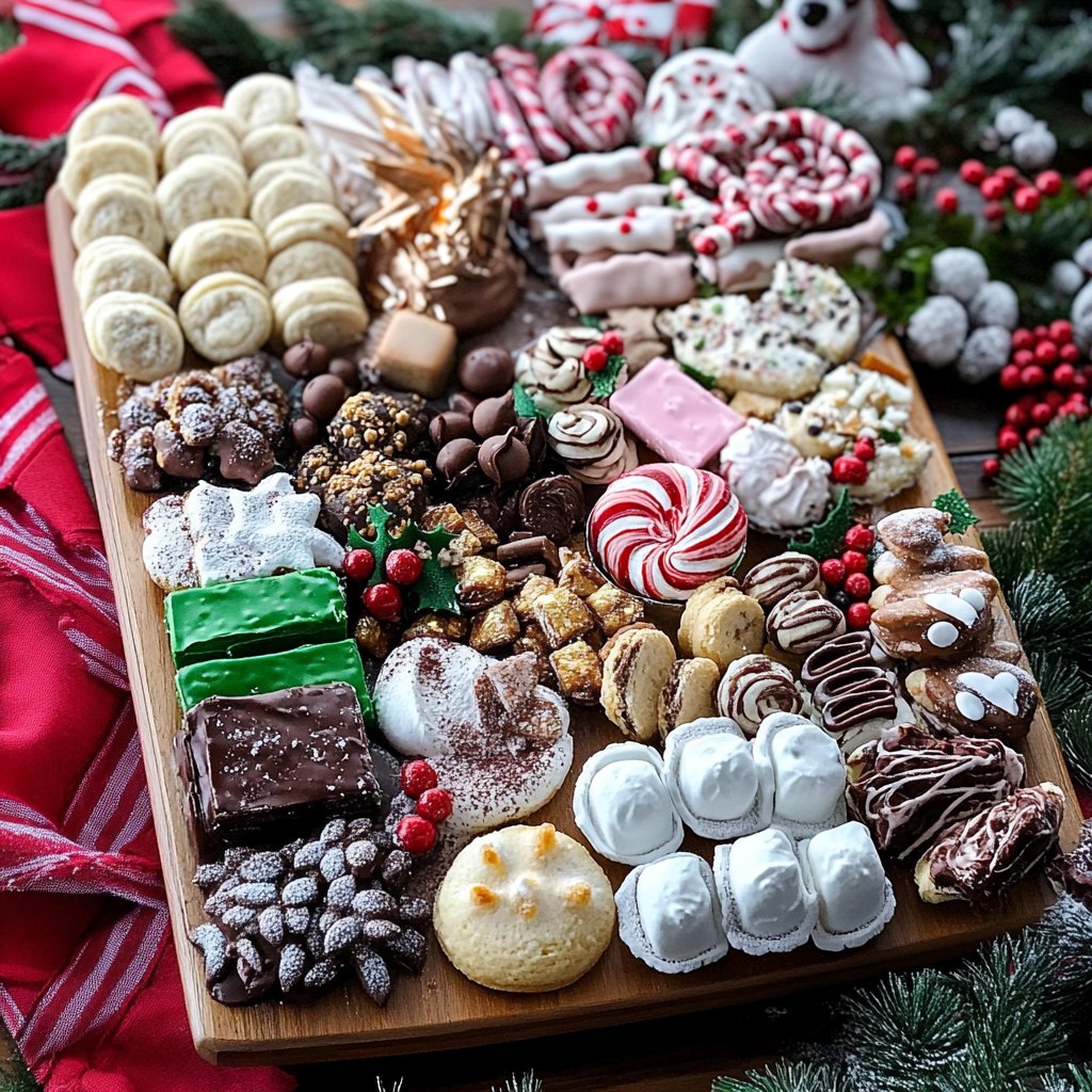 Christmas Dessert Platter