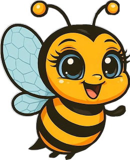 Cute Cartoon Bee