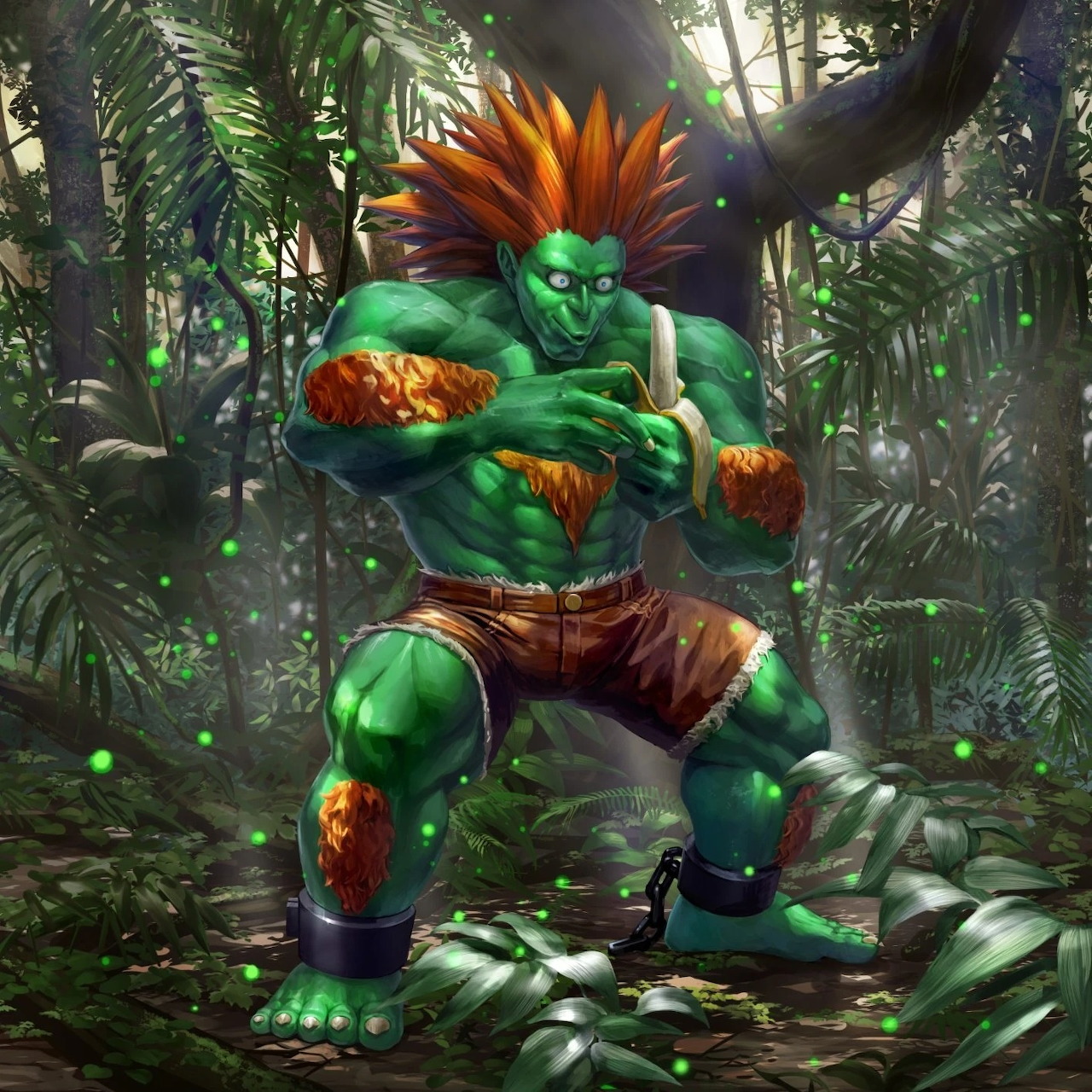 Blanka Street Fighter Jungle