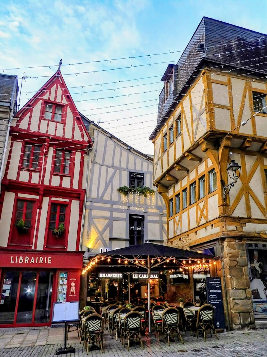 French Half-Timbered Houses