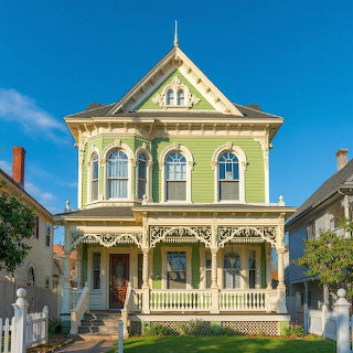 Victorian House Facade