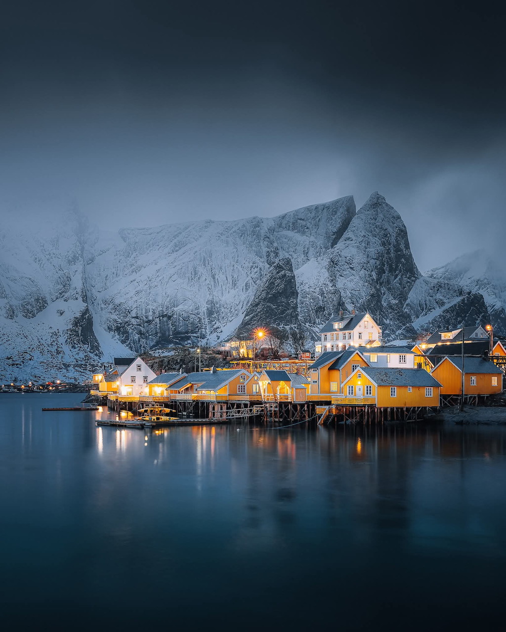Norway Lofoten Village