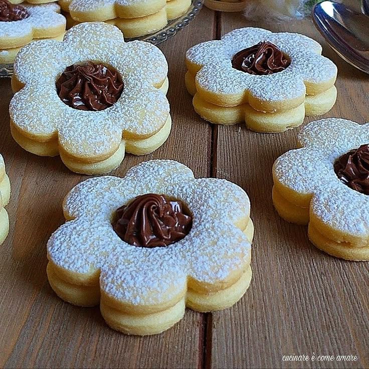 Flower Shaped Cookies