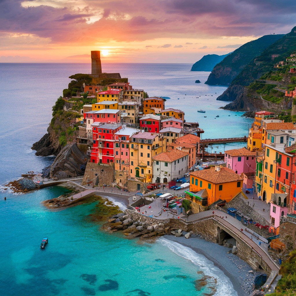 Cinque Terre Italy Coast