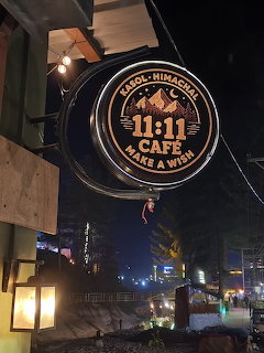 11:11 Cafe Sign