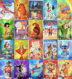 Disney Movie Poster Collage