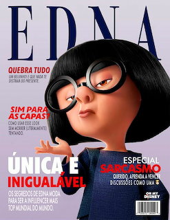 Edna Mode Magazine Cover