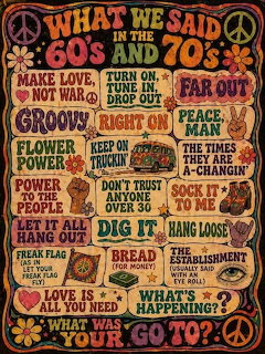 USA 60s and 70s Sayings