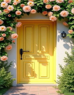 Garden Door Entrance