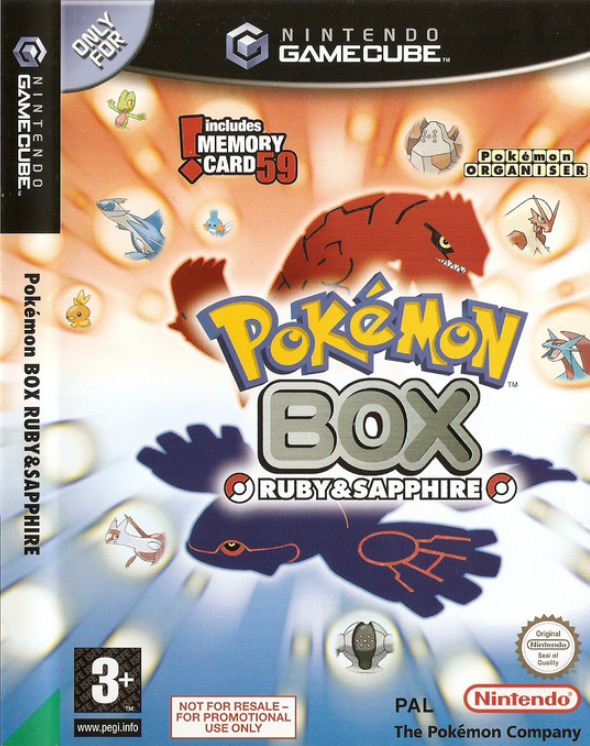 Pokémon Ruby and Sapphire Box
