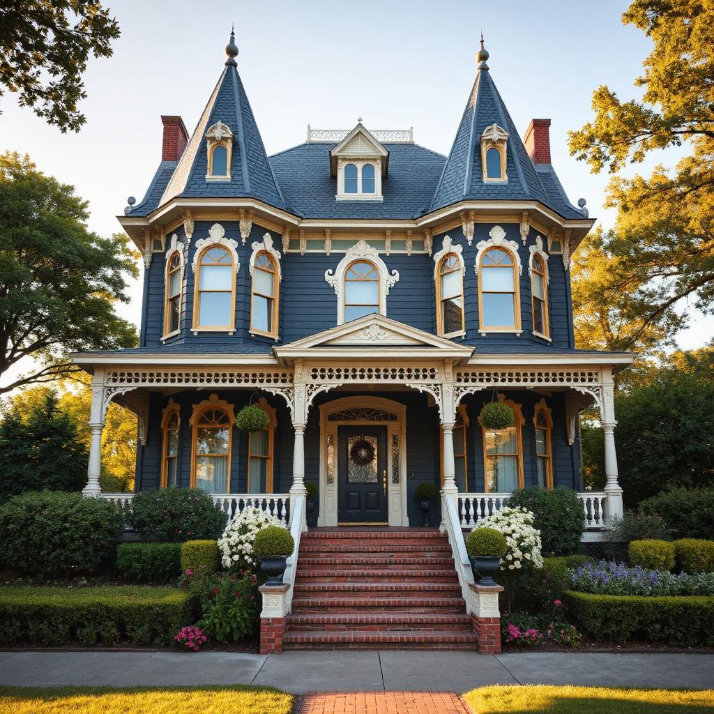 Victorian Blue House