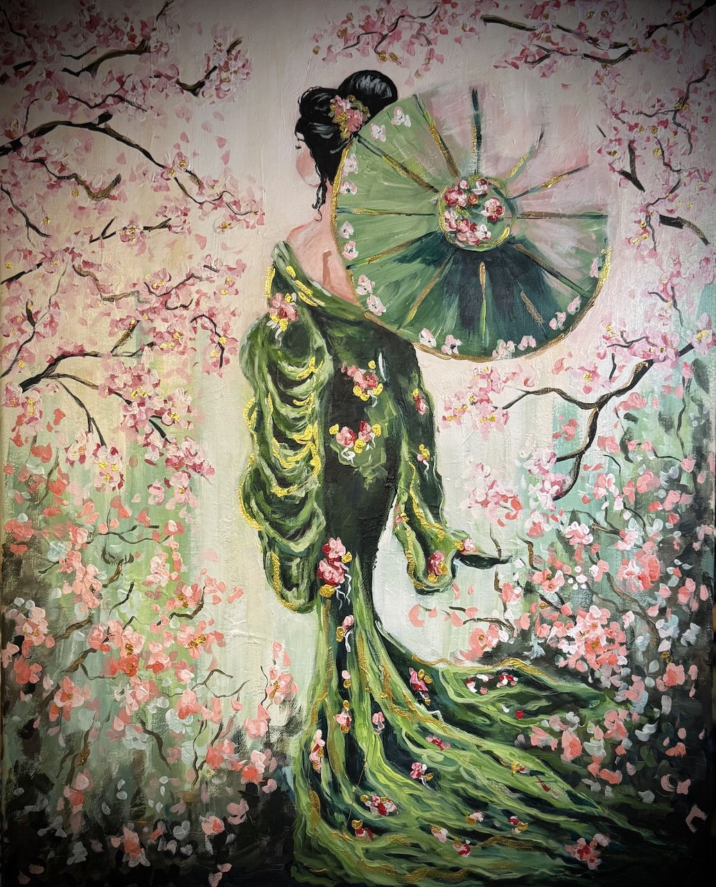 Green Kimono