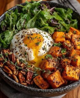 Sweet Potato Bowl with Egg