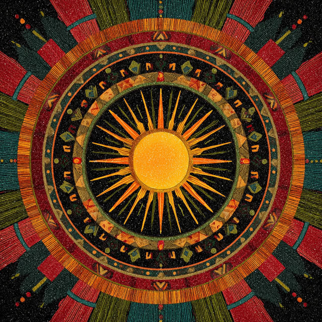 Celestial Sun Mandala