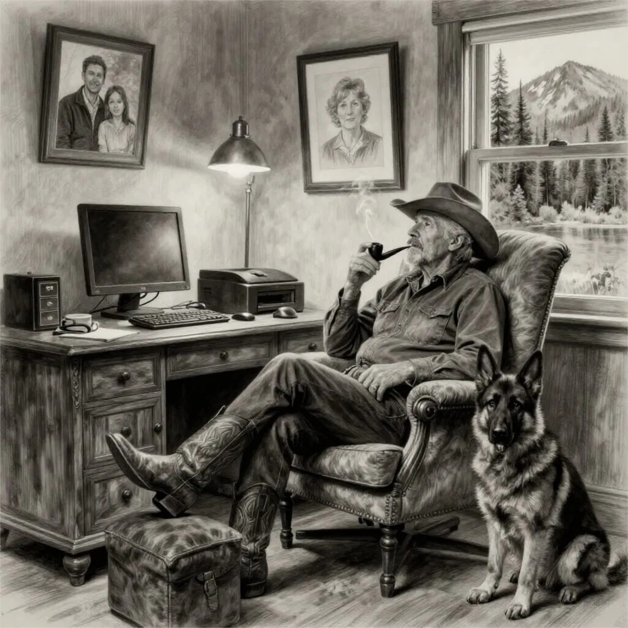 Cowboy and Shepherd