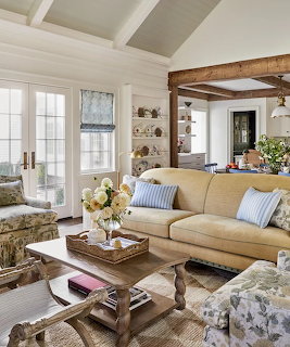 Coastal Living Room Interior
