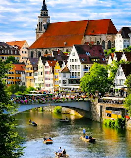 Tübingen Riverside View