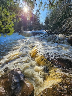Bond Falls Michigan Waterfall
