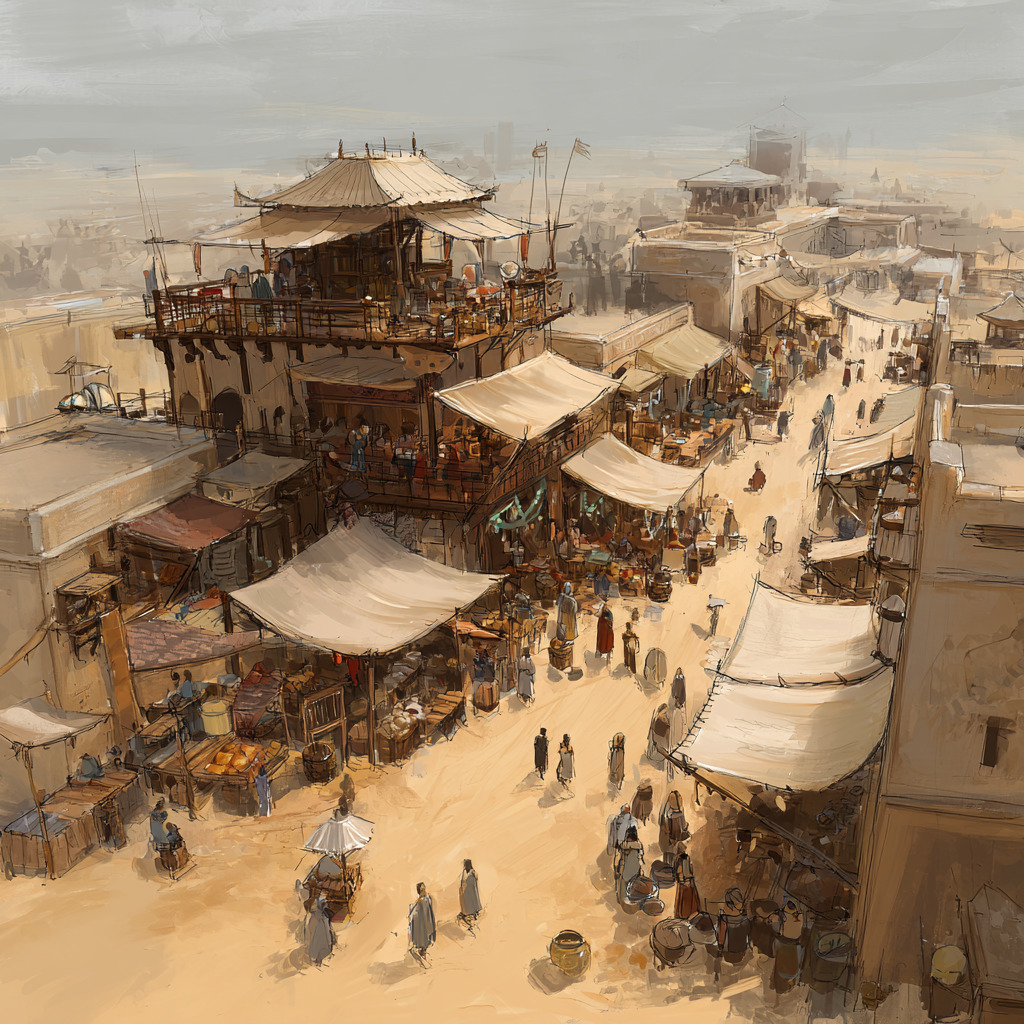 Desert Market Town
