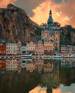 Dinant Belgium Waterfront