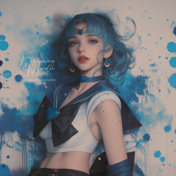 Sailor Mercury Portrait
