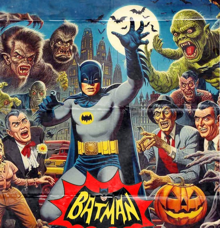 Batman 66 Creatures Night