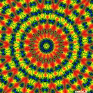 Colorful Rainbow Mandala