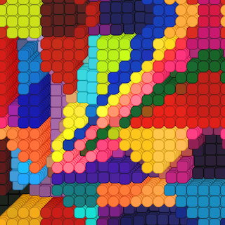 Colorful Mosaic Grid