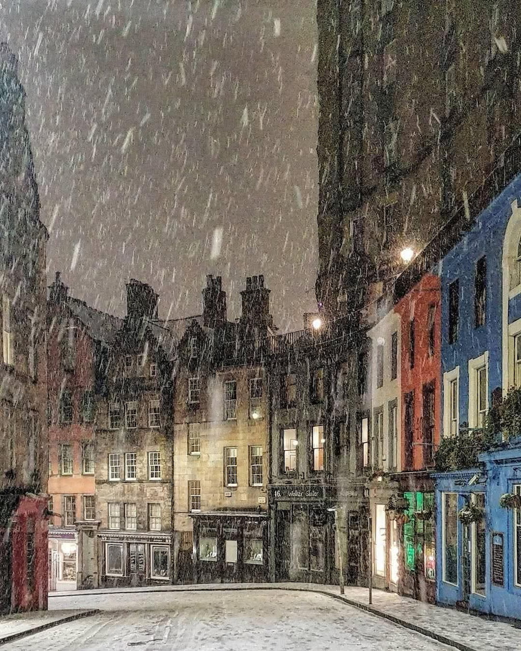 Winter in Edinburgh