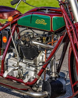 Walter M750 Vintage Motorcycle Engine